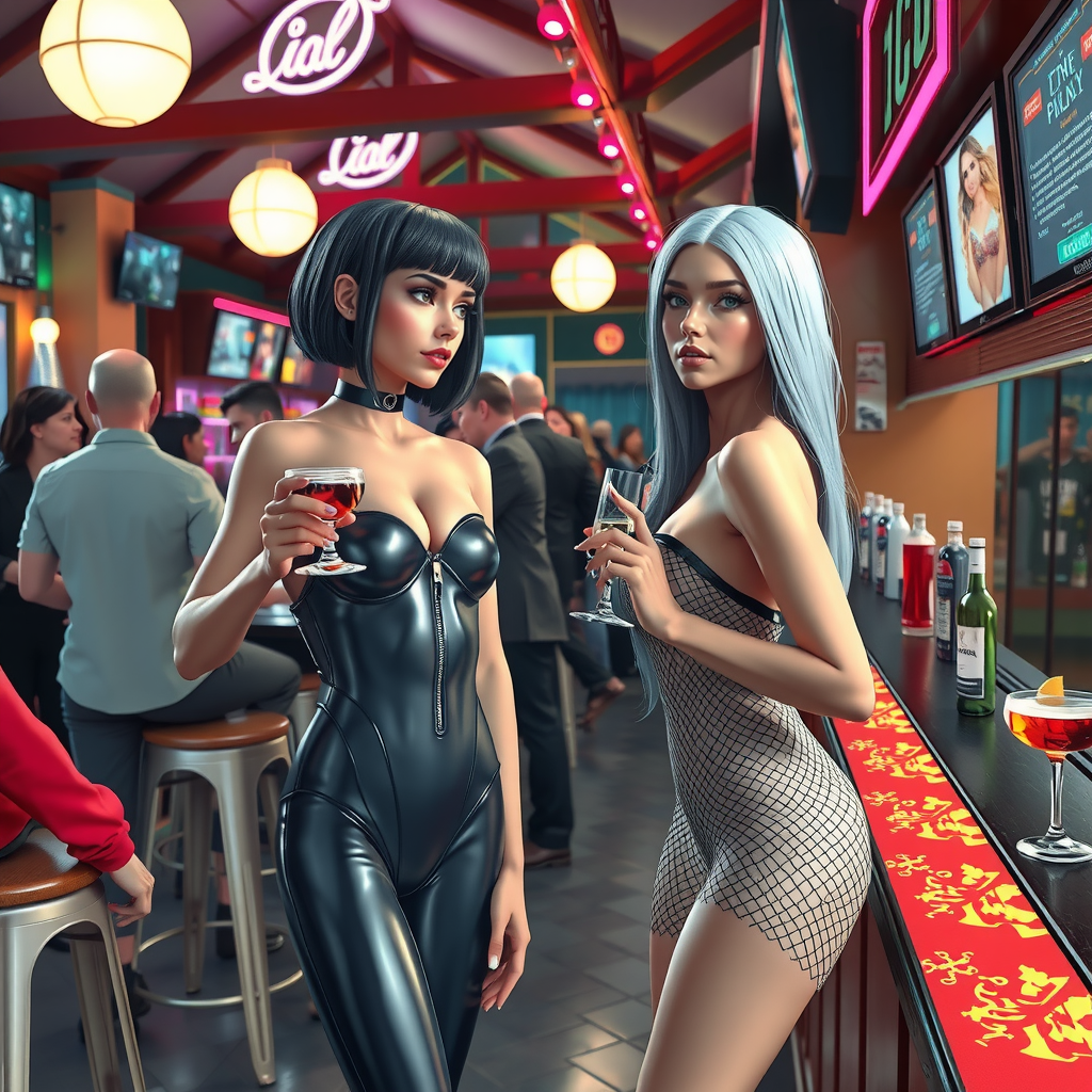 Latex & Luster: The Catsuit's Call