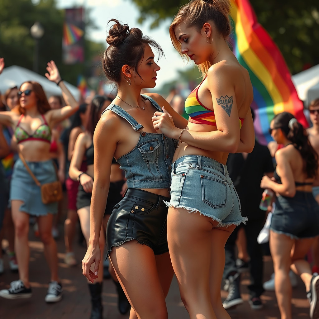 Ruby's Star-Crossed Chase at PrideFest