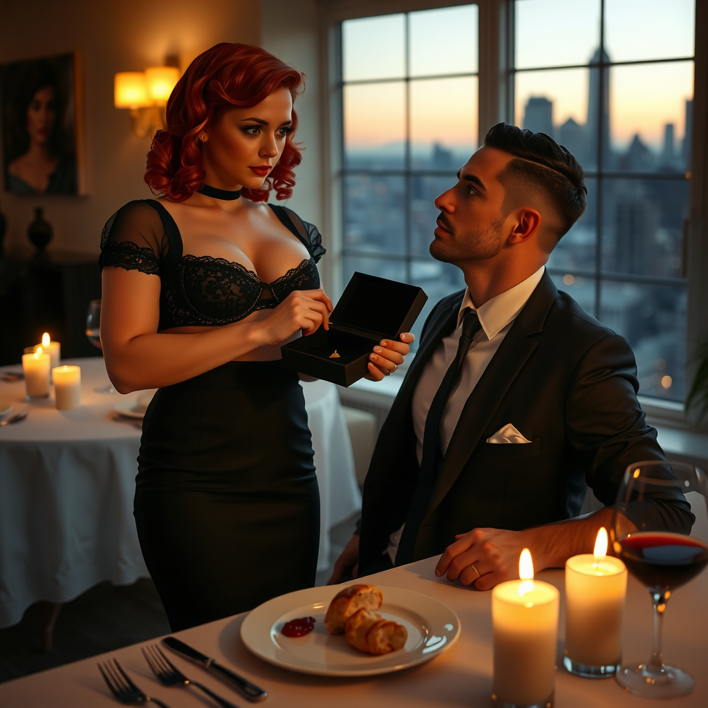 Her Initiation: Dinner & Discipline